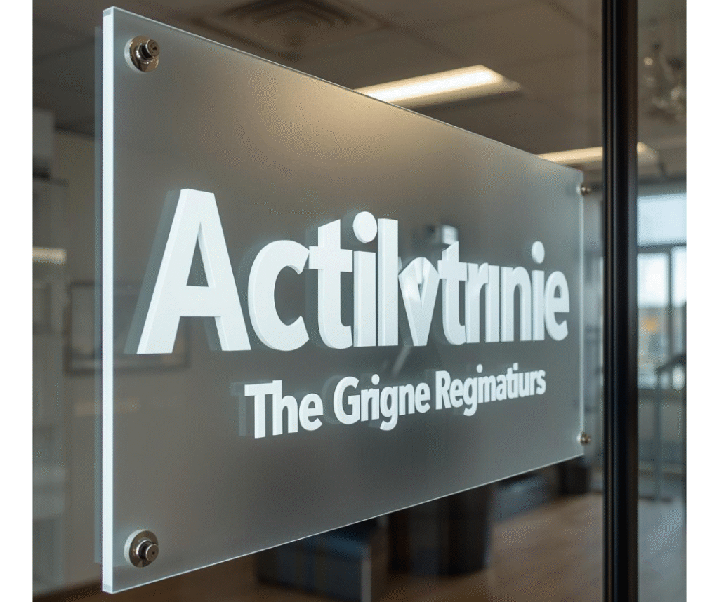 Acrylic-signs