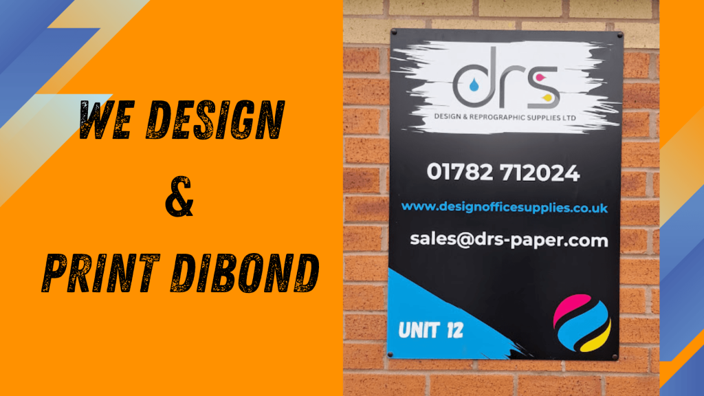 drs artwork dibond sign