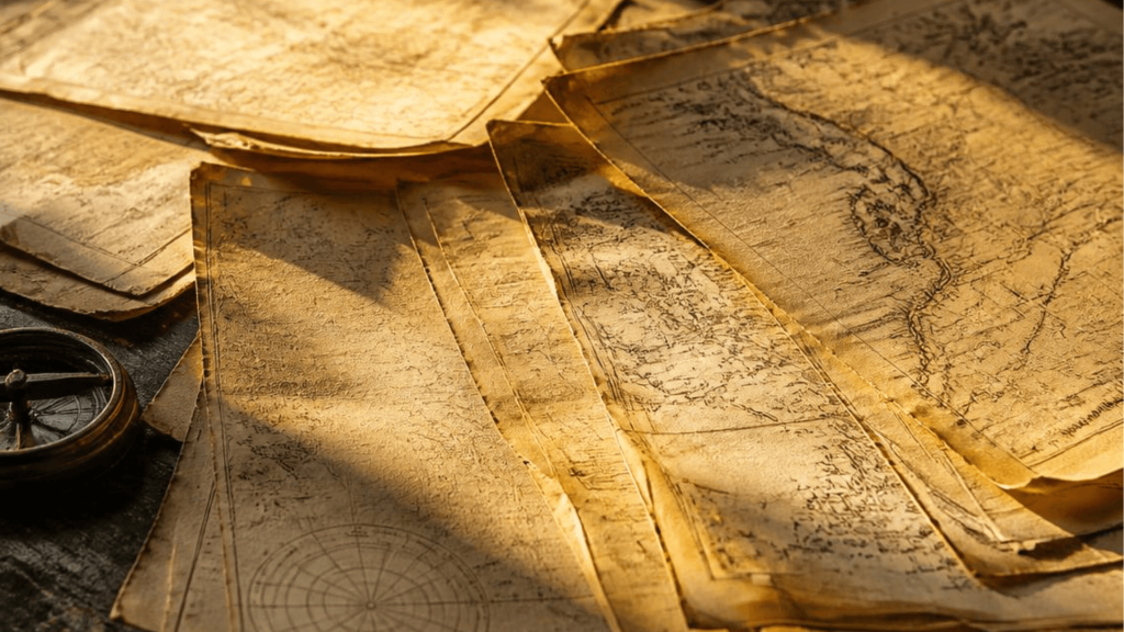 old-map-printing